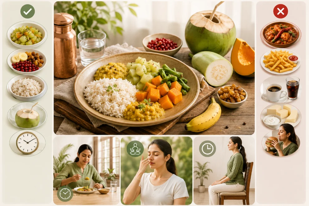 Ayurvedic diet recommendations