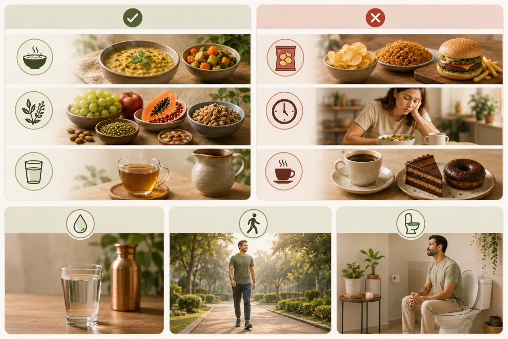 Ayurvedic diet recommendations