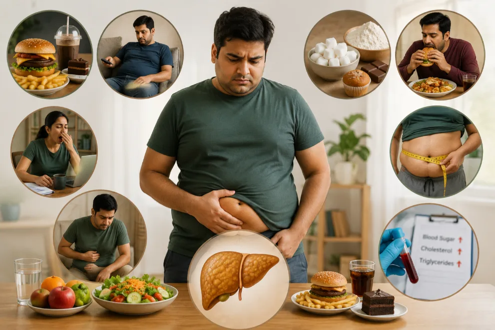 Symptoms of Fatty Liver