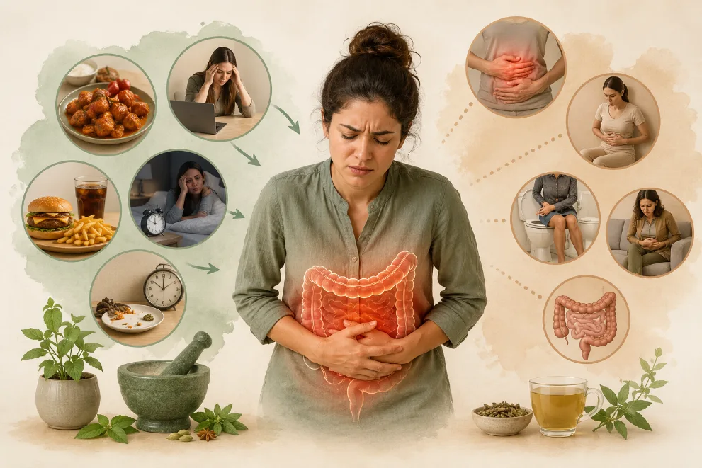 Symptoms of Irritable Bowel Syndrome (IBS)