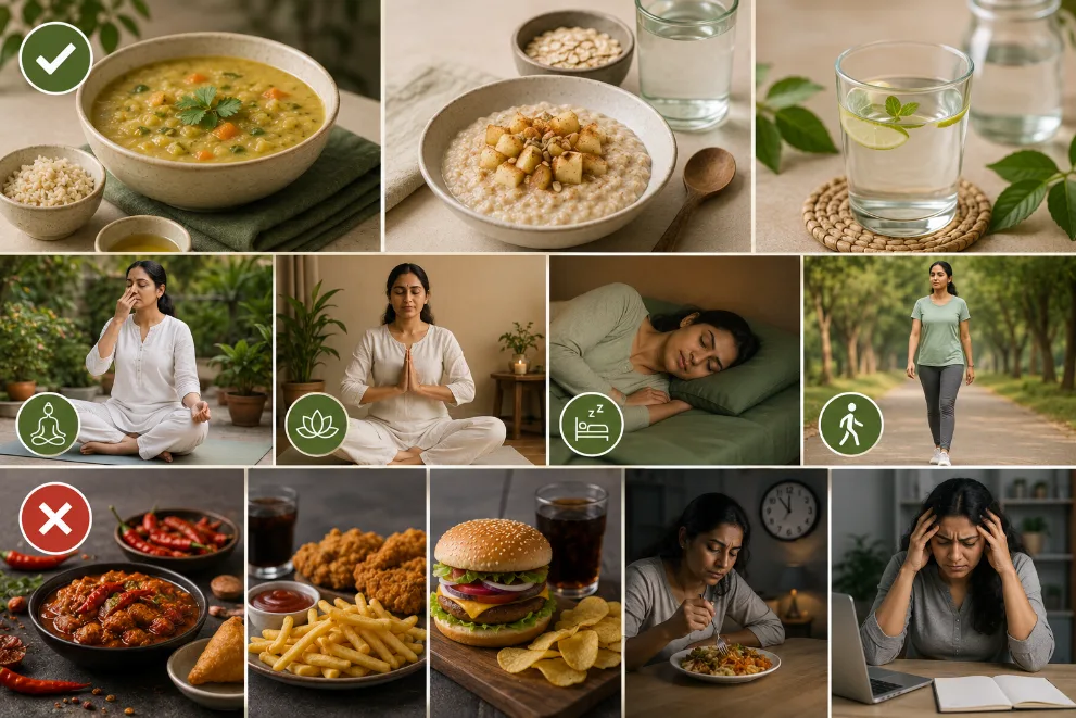 Ayurvedic diet recommendations