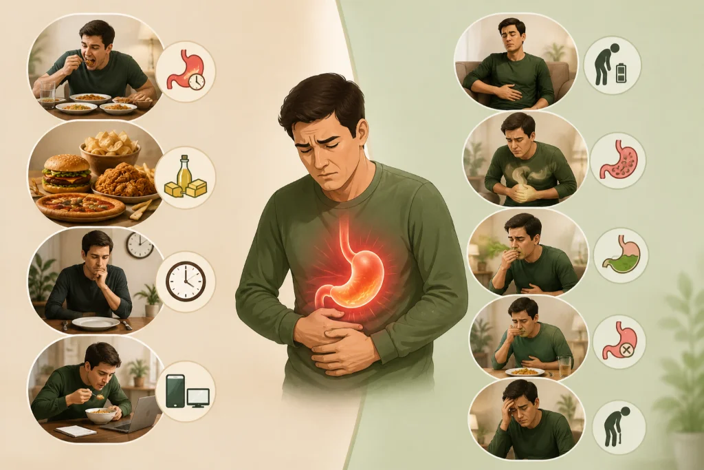 Symptoms of Indigestion