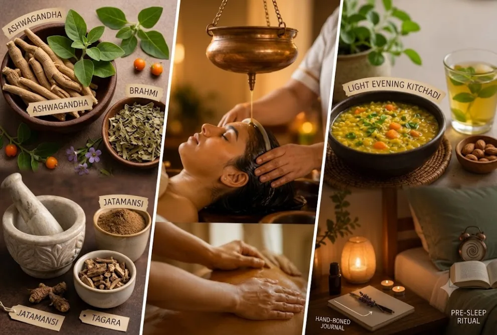 Ayurvedic panchakarma and herbal treatment